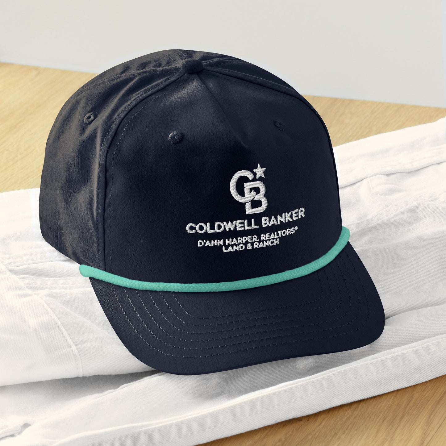 Land and Ranch Golf Rope Cap (Black, Navy, Grey, Turquoise)