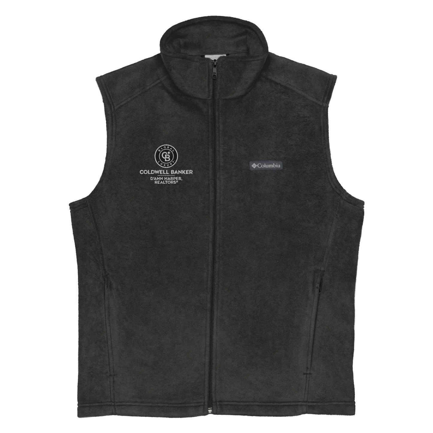 CB Global Luxury Men’s Columbia fleece vest