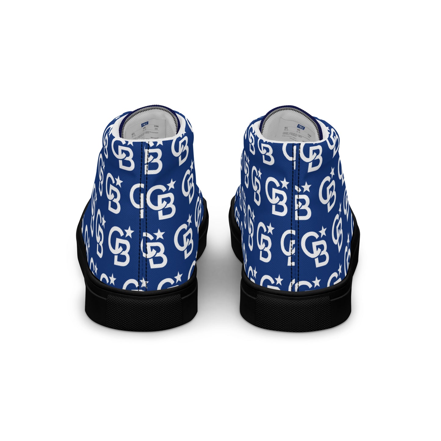 Men’s high top canvas shoes