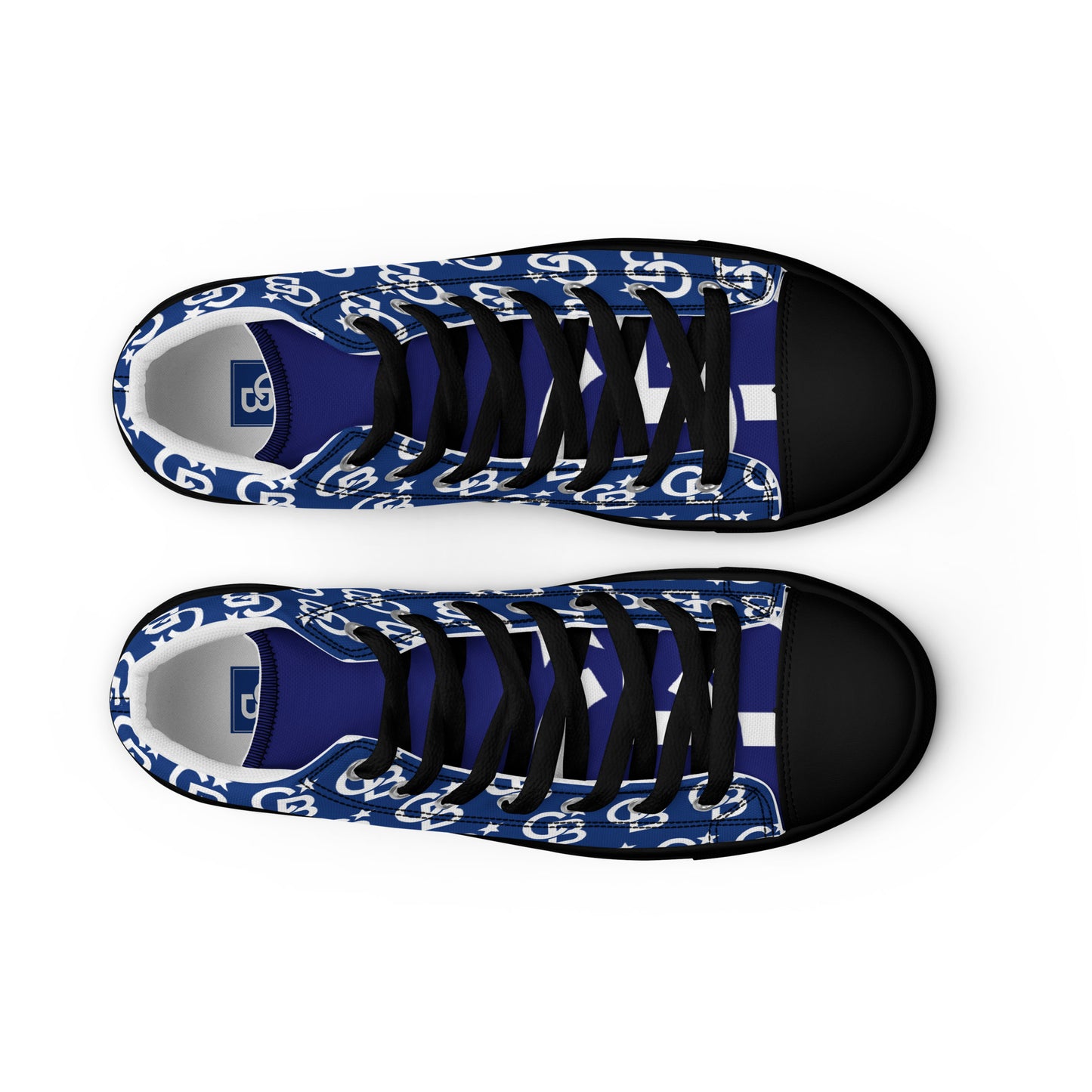 Men’s high top canvas shoes