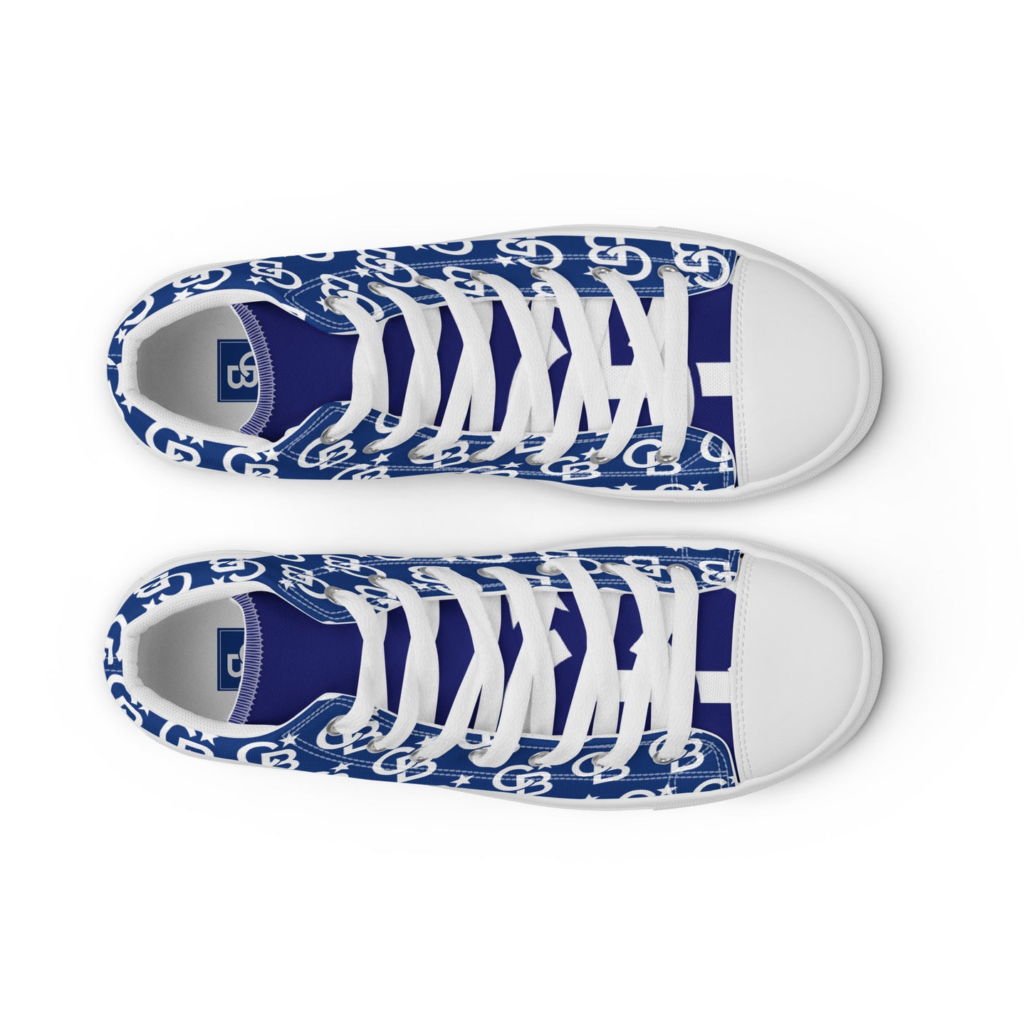 Men’s high top canvas shoes