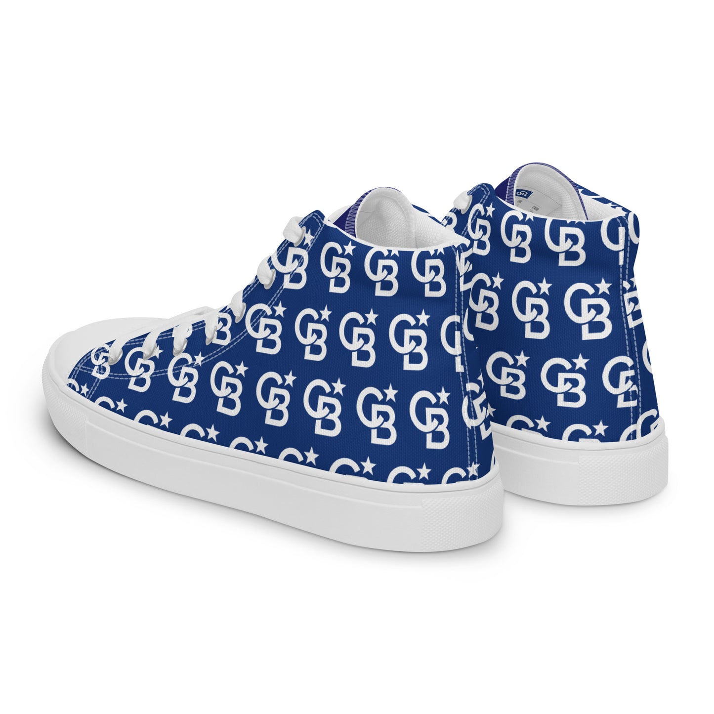 Men’s high top canvas shoes