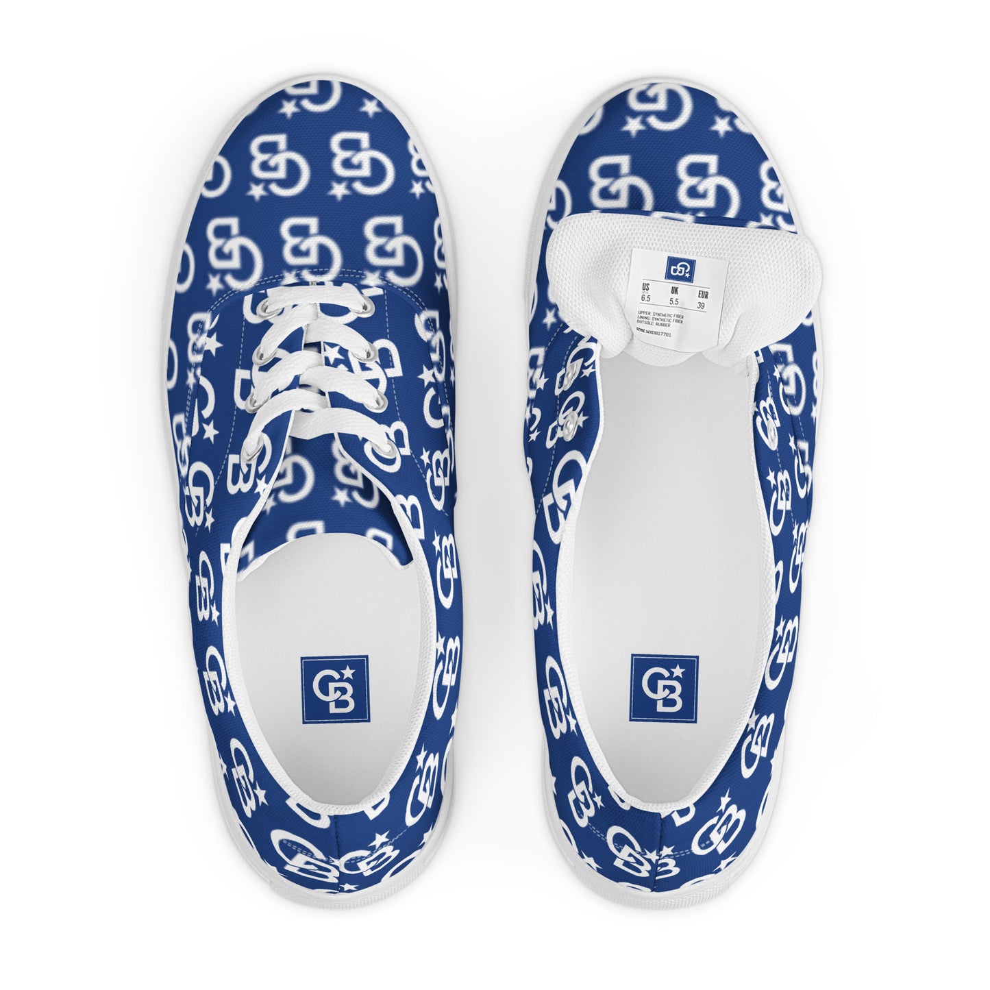 Men’s lace-up canvas shoes