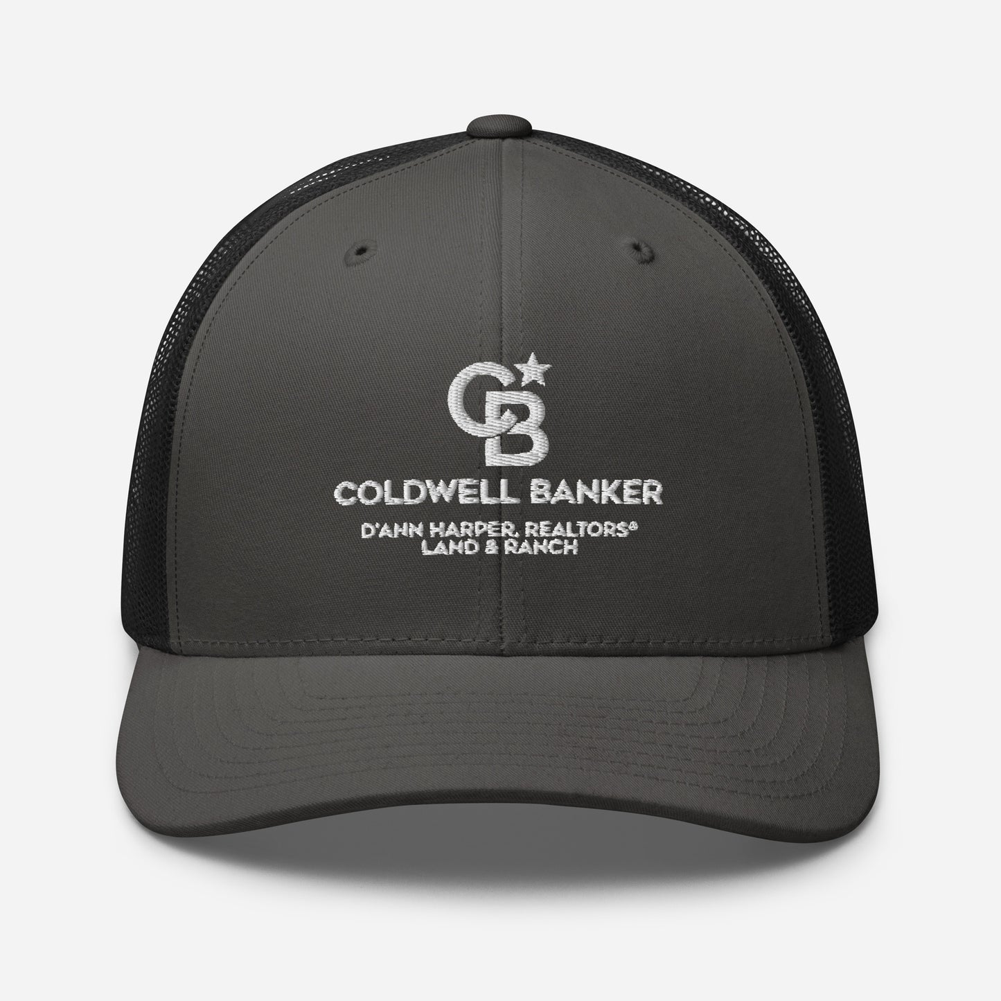 Land and Ranch Trucker Cap (Charcoal/ Grey)