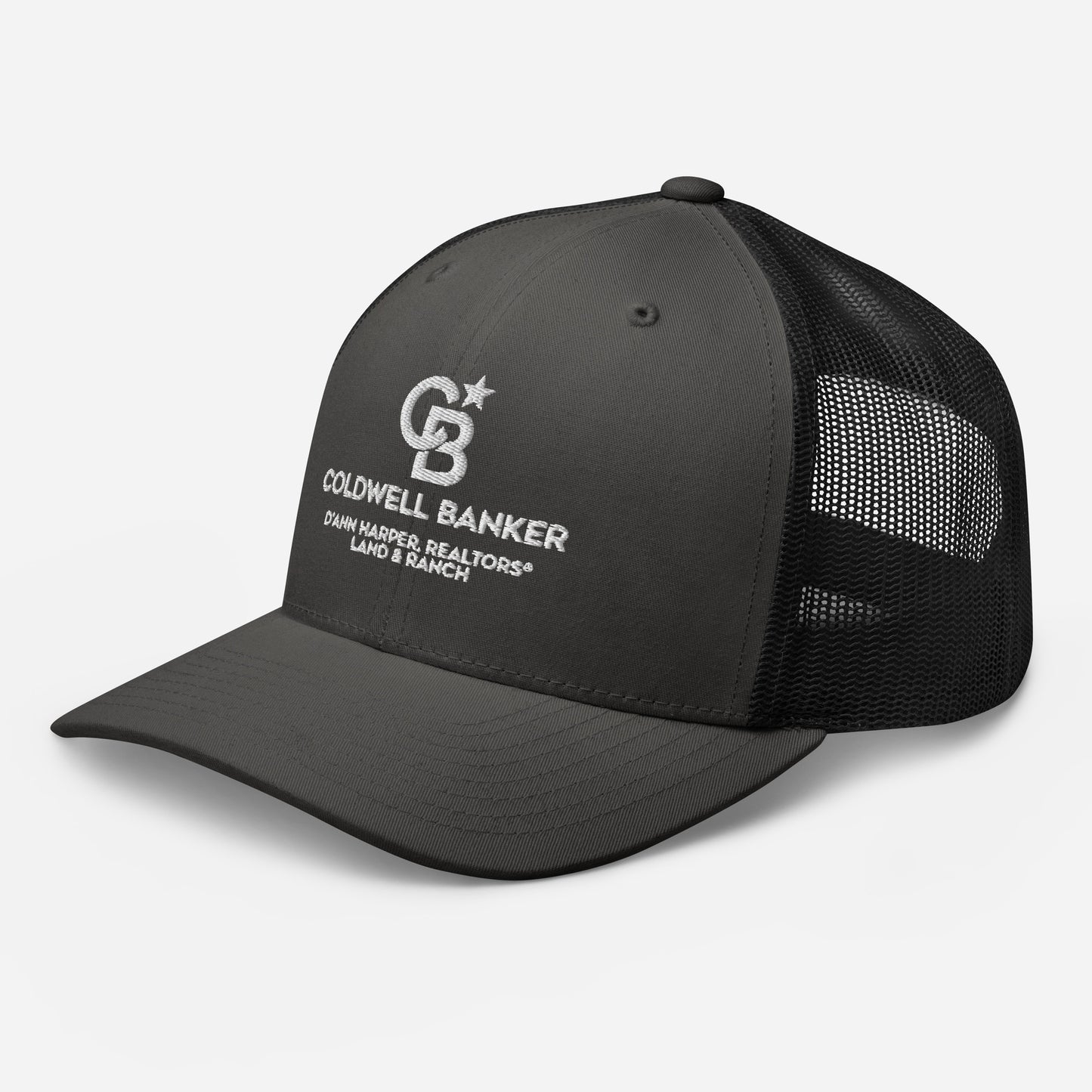 Land and Ranch Trucker Cap (Charcoal/ Grey)