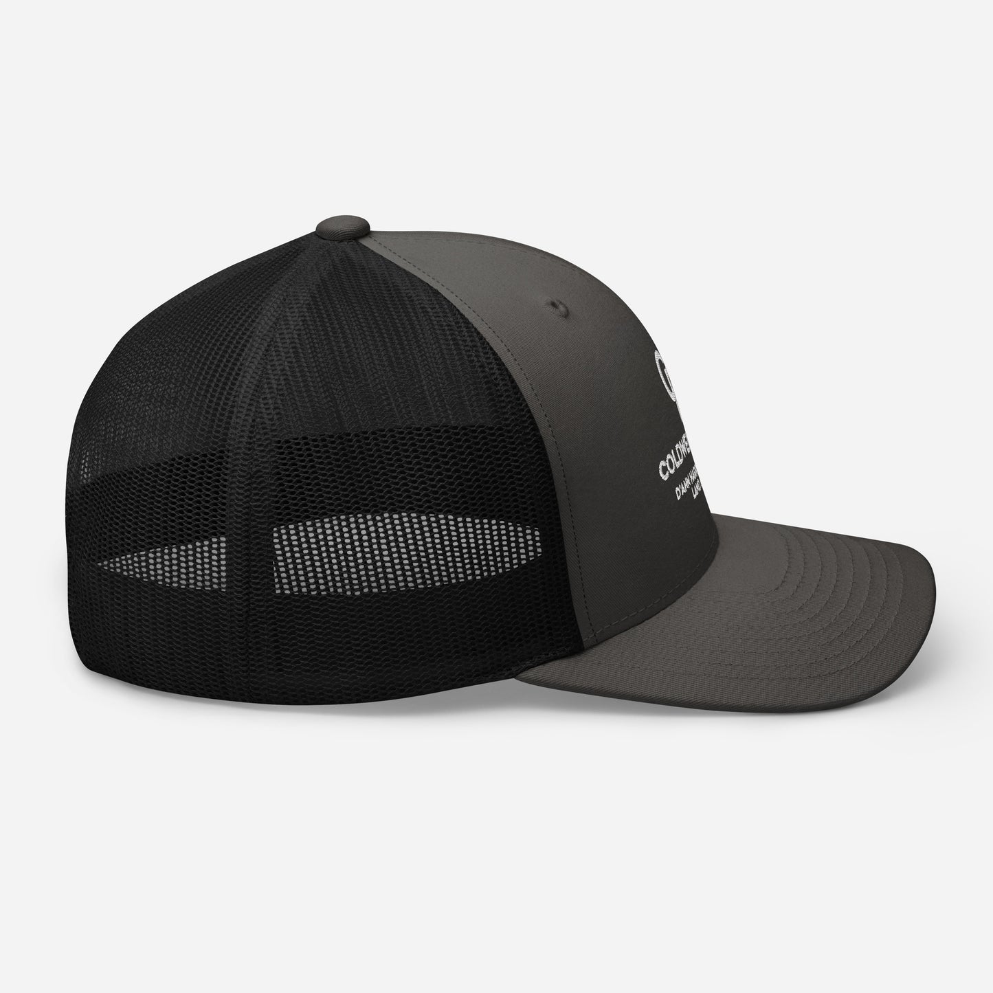 Land and Ranch Trucker Cap (Charcoal/ Grey)