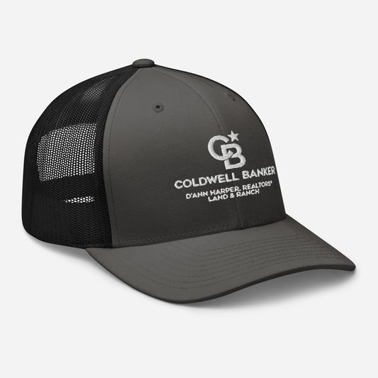 Land and Ranch Trucker Cap (Charcoal/ Grey)