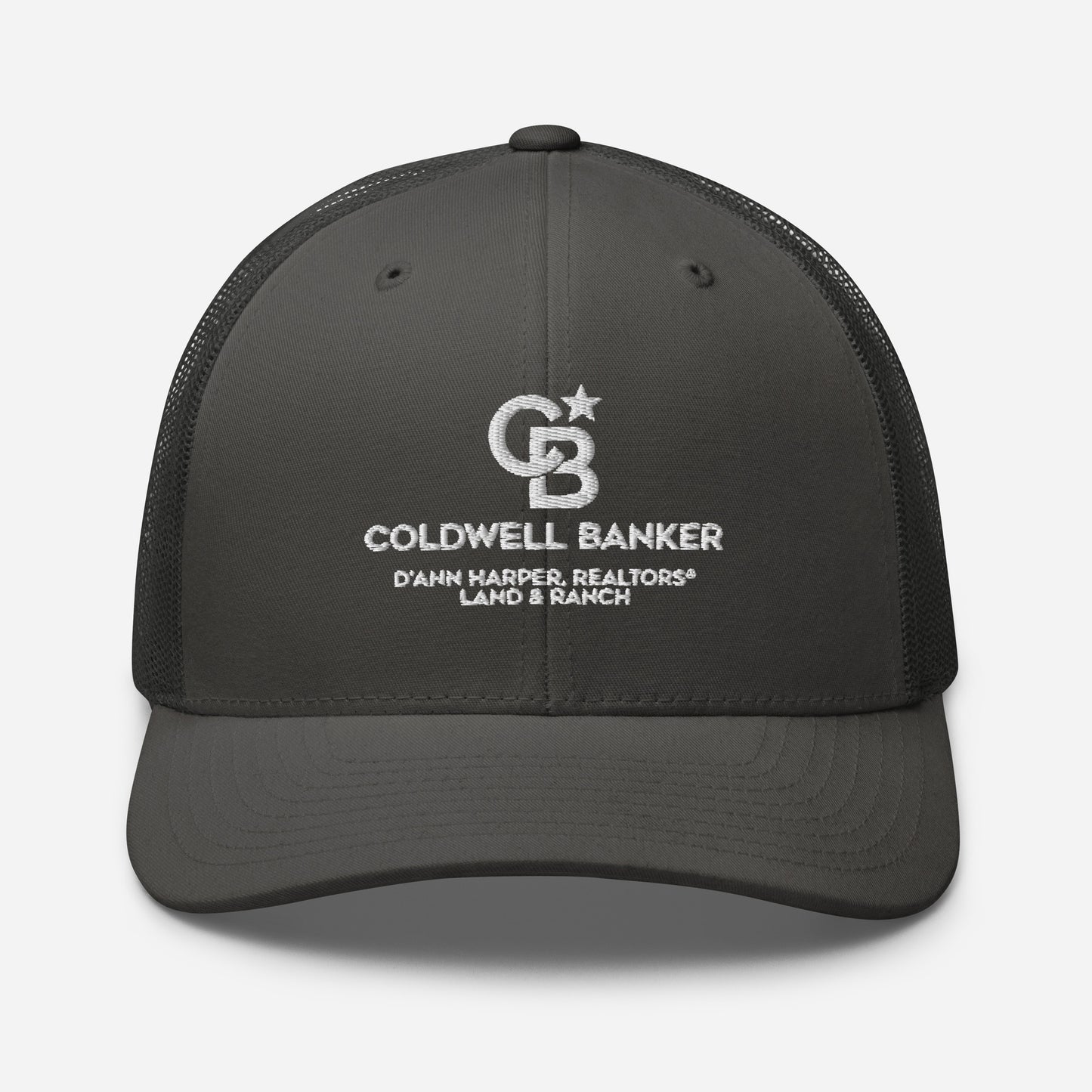 Land and Ranch Trucker Cap (Charcoal/ Grey)