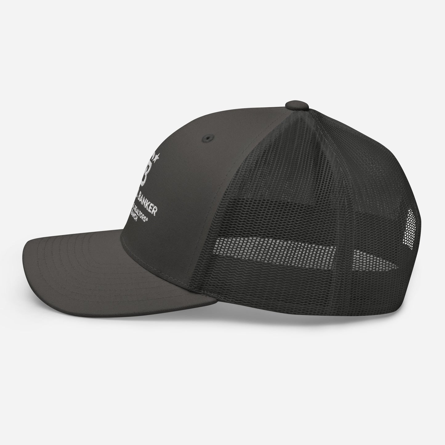 Land and Ranch Trucker Cap (Charcoal/ Grey)