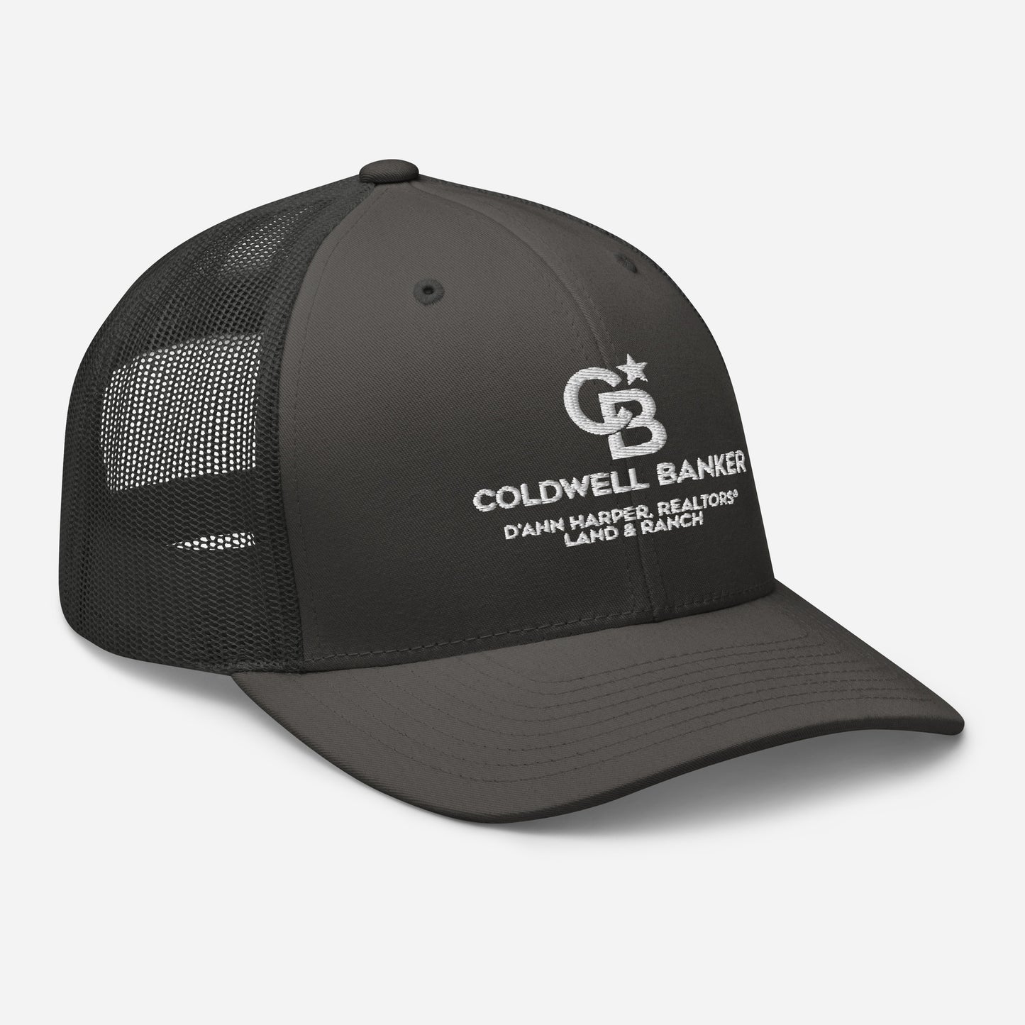 Land and Ranch Trucker Cap (Charcoal/ Grey)
