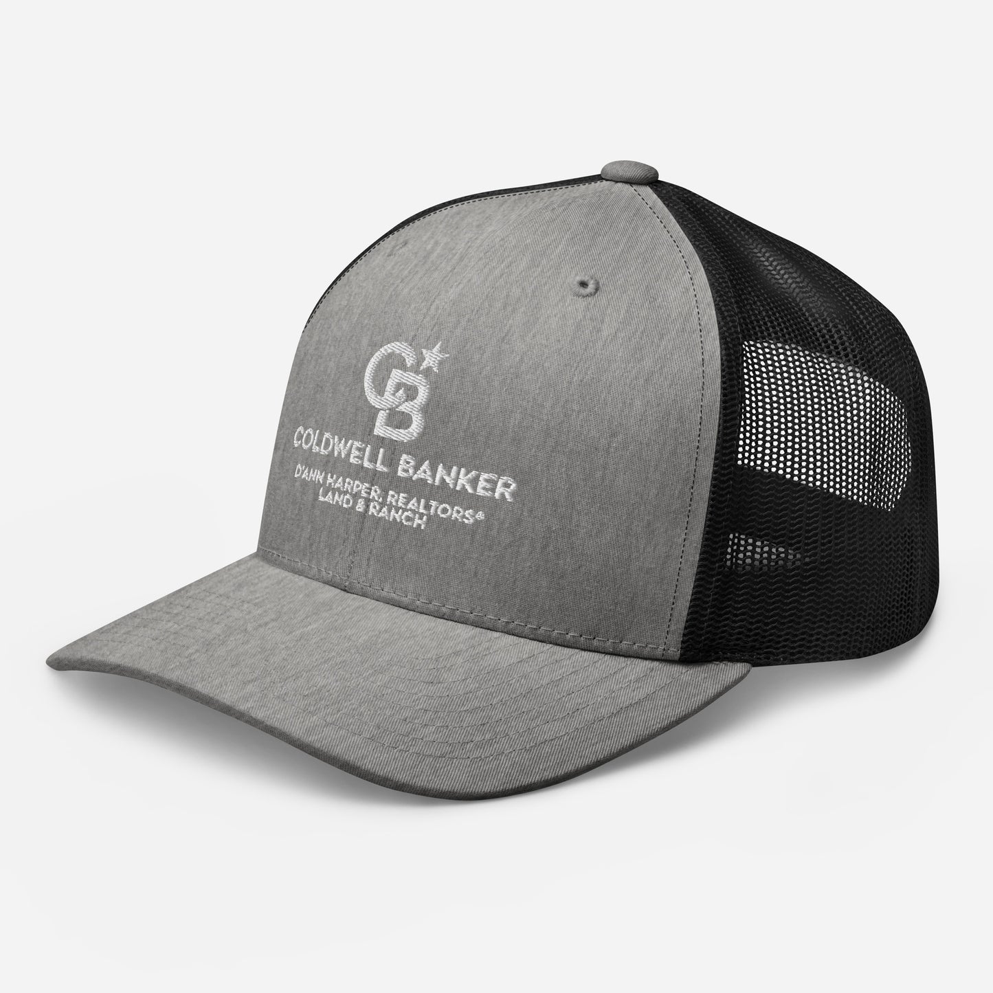 Land and Ranch Trucker Cap (Charcoal/ Grey)