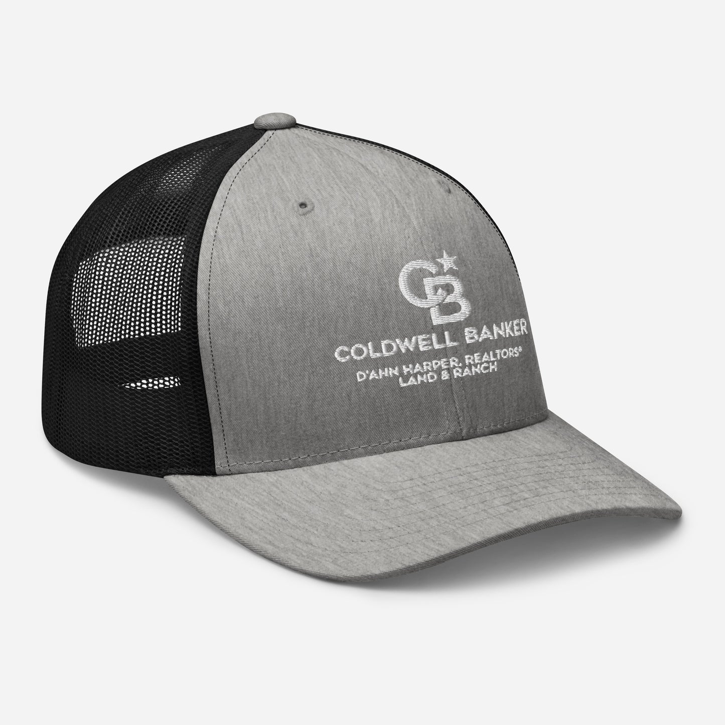 Land and Ranch Trucker Cap (Charcoal/ Grey)