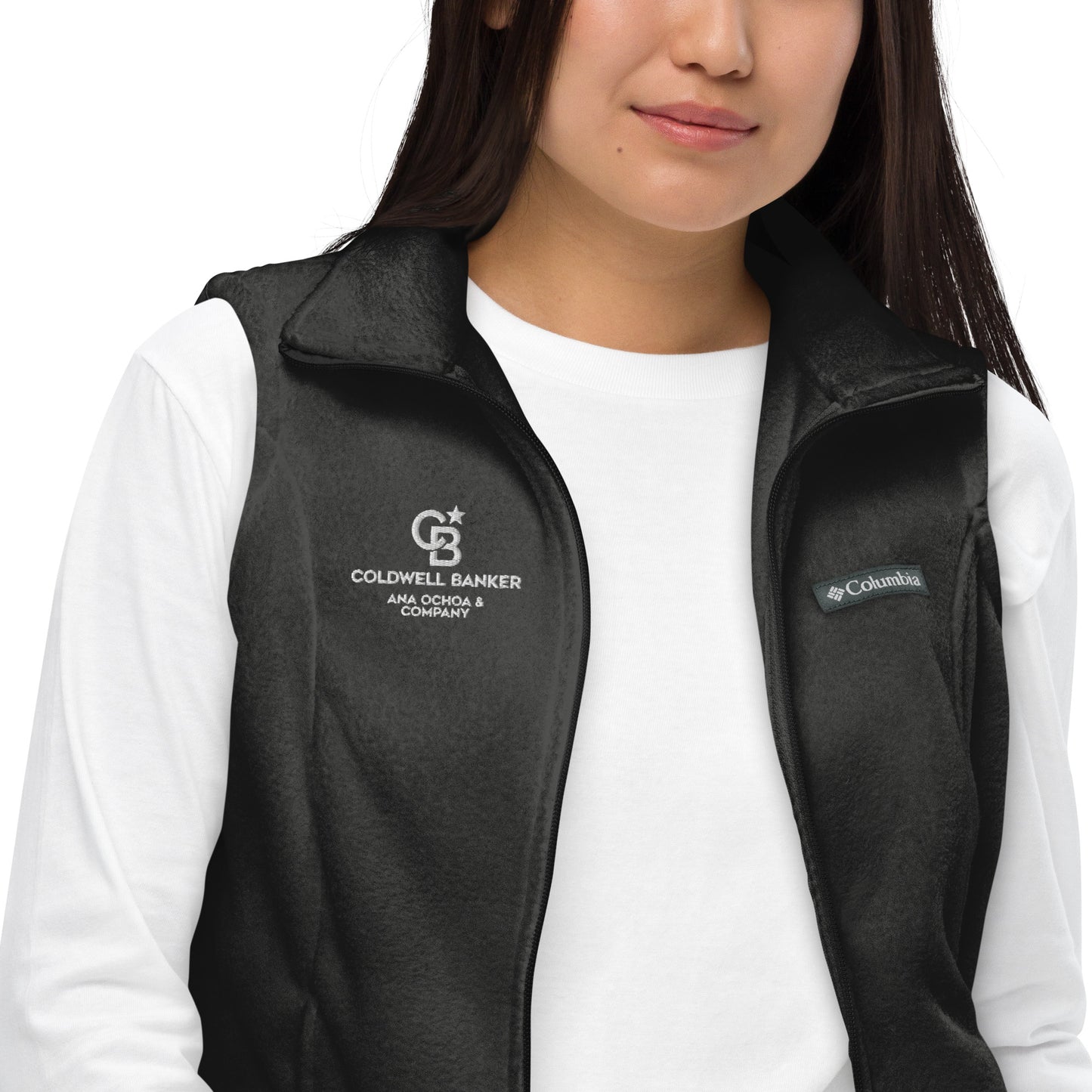 CBAOC Women’s Columbia fleece vest